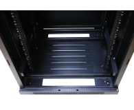 Extralink Szafa rack 27U 600x600 czarna stojąca EX.14749 - 598517 - zdjęcie 9